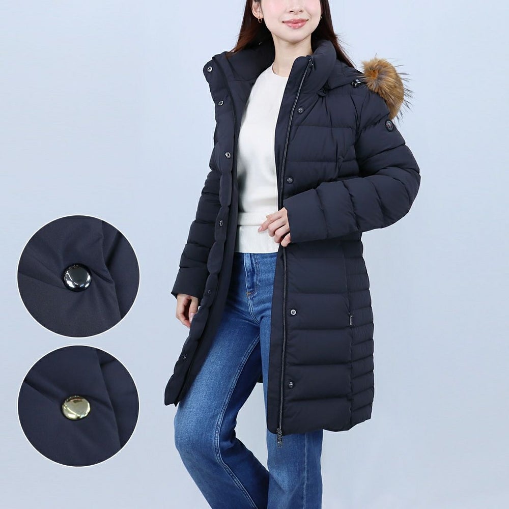 ケープホーン CAPE HORN レディーズ ダウンコート 52574 QUINA MURMASKY キナ ムルマスキー ブラック