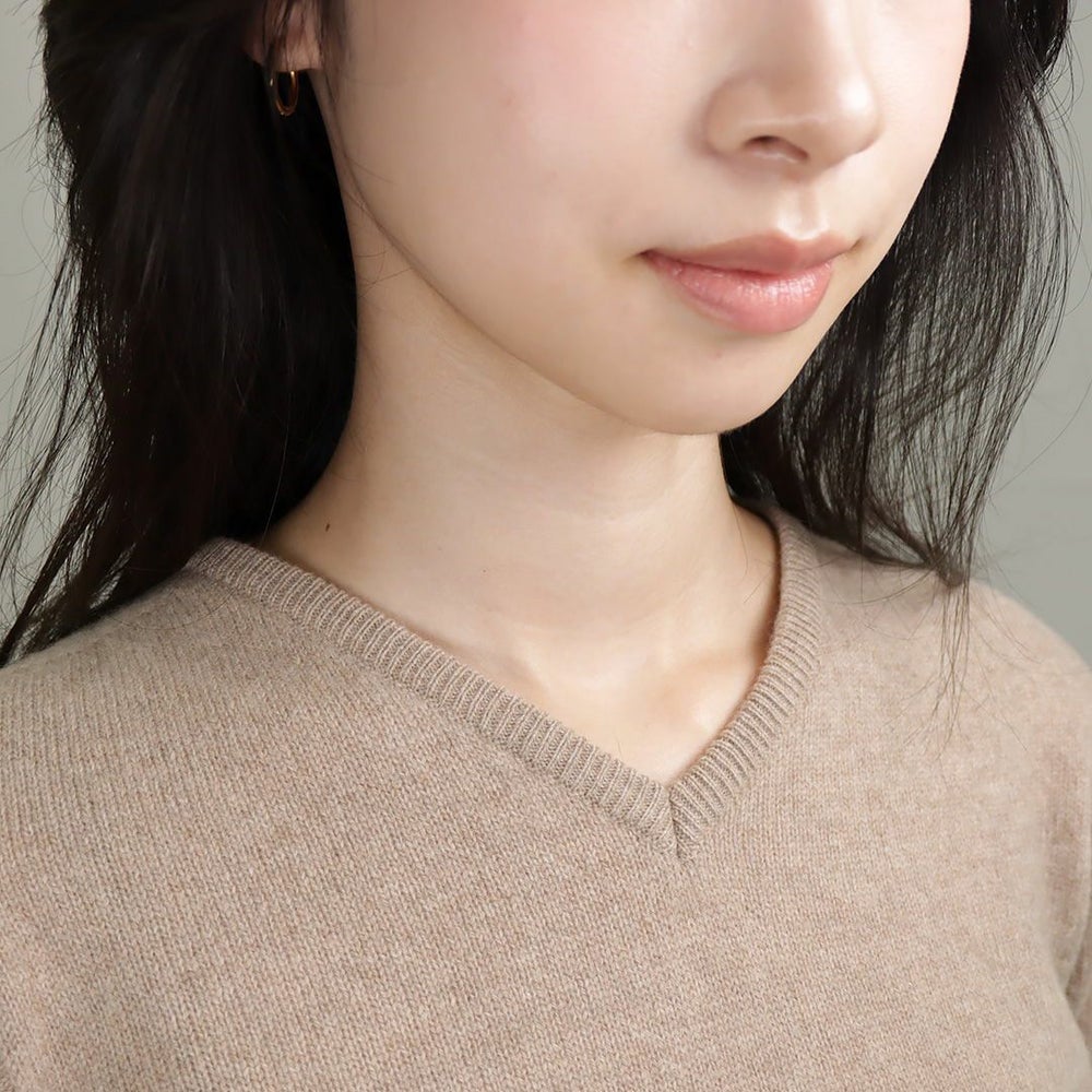 エス マックスマーラ S MAX MARA レディース ニット セーター Vネック QUINTO ベージュ