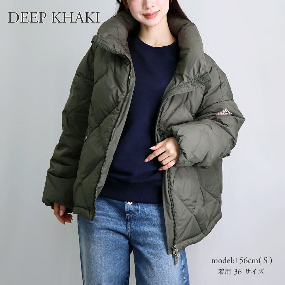 ピレネックス PYRENEX レディース ダウンジャケット ADELE アデル HWU010 カーキ