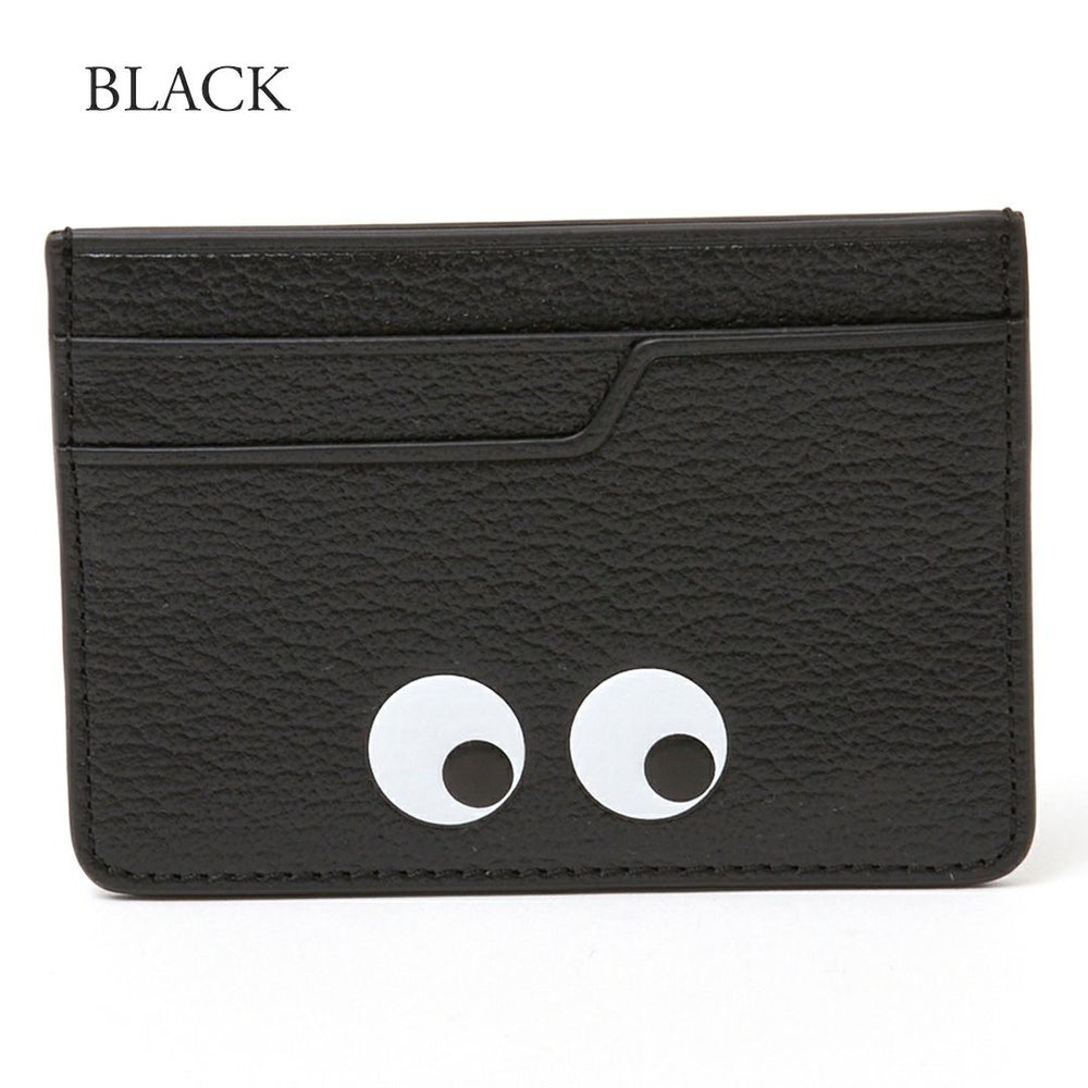アニヤハインドマーチ カードケース 【EYES：アイズ】 929141 ブラック ANYA HINDMARCH