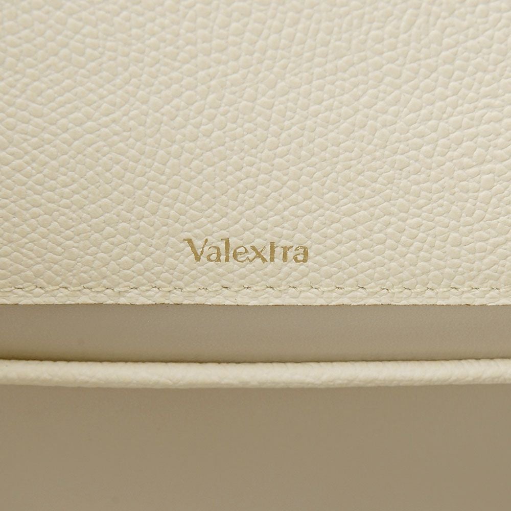 ヴァレクストラ VALEXTRA 2WAYバッグ イジィデ WBES00360 28 LOC 99WW (V5E36 028 000W OC) ホワイト ミニ