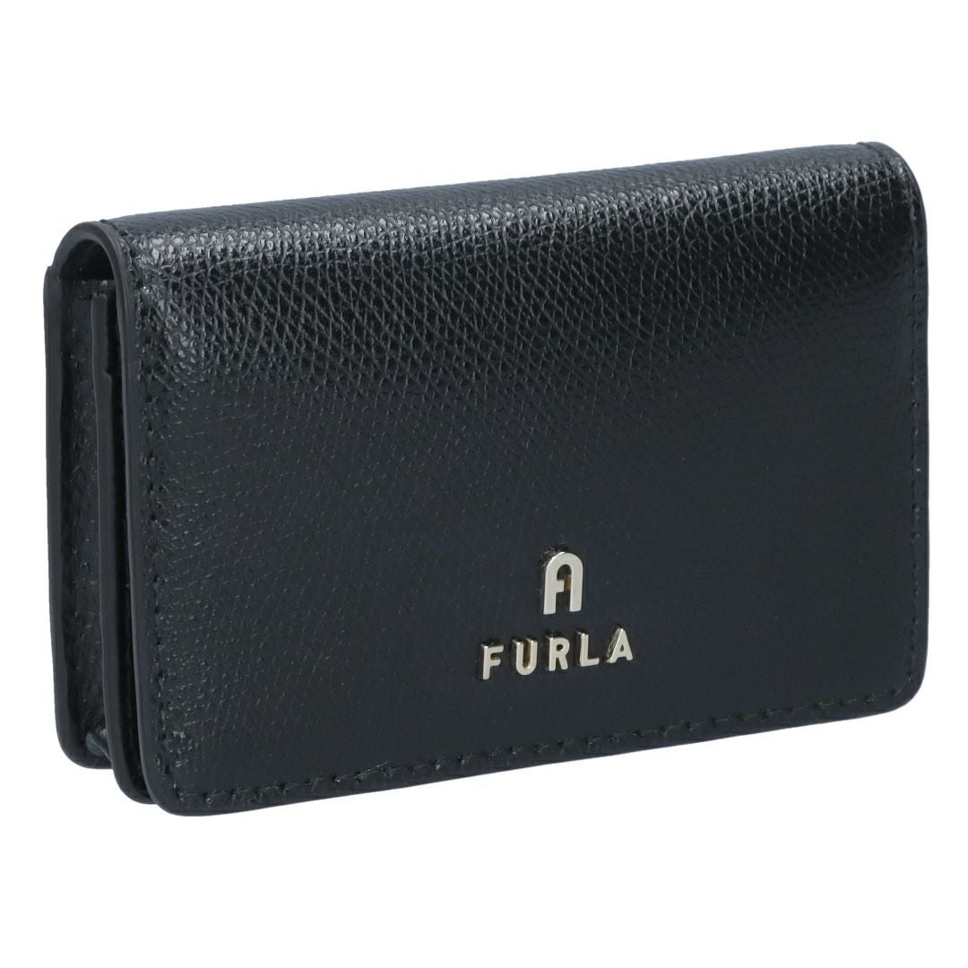 ☆FURLA 名刺入れ カードケース レディース 縦7.5cm 横11cm マチ2cm フルラ ブラック 女性向け 黒 5ポケット PDA3ACO ARE000 札幌市 豊平区 平岸店 フルラ FURLA カードケース 名刺入れ FURLA CRYSTAL WP00408 ARE060