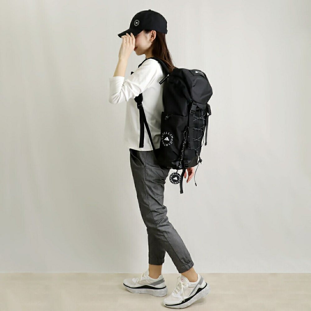 アディダスバイステラマッカートニー ADIDAS BY STELLA MCCARTNEY バッグ リュックサック バックパック IN9103 BLACK/WHITE/BLACK