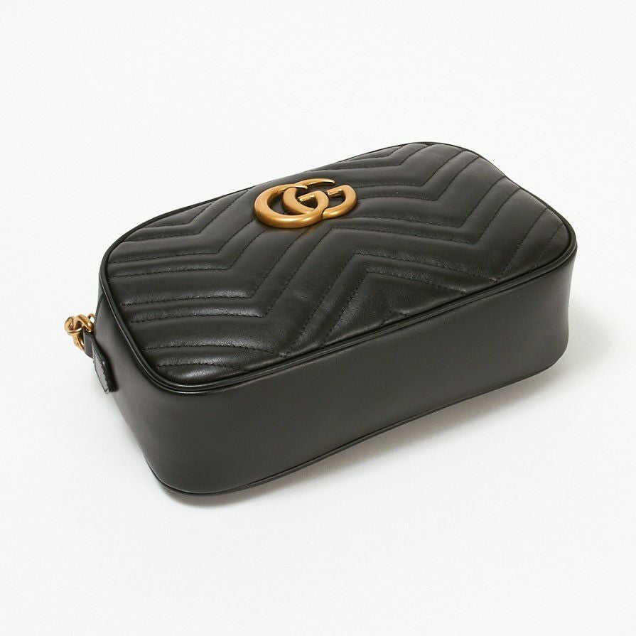 グッチ GUCCI バッグ ショルダーバッグ 【GGマーモント：GG MARMONT 2.0】 447632 DTD1T ブラック（1000）