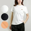 メゾンキツネ MAISON KITSUNE レディース Tシャツ FOX HEAD PATCH LW00105KJ0008