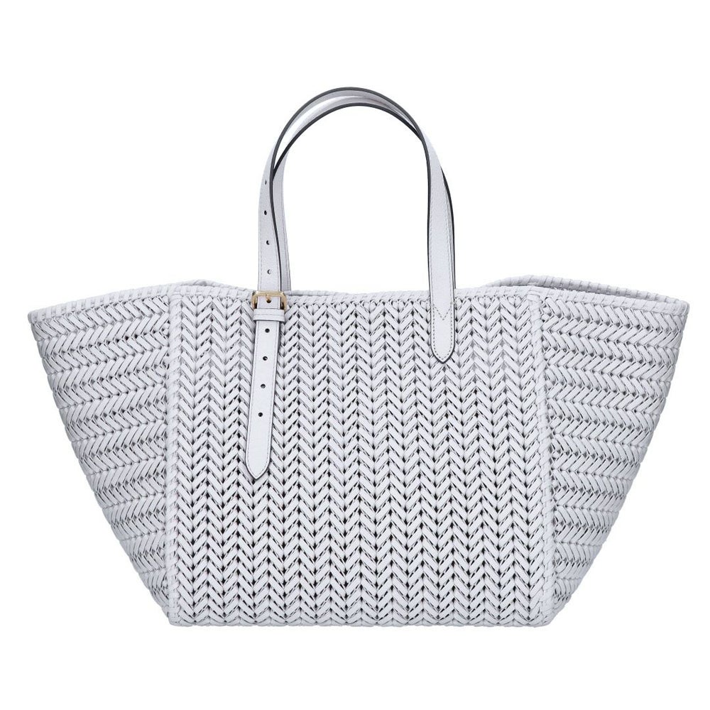 アニヤハインドマーチ ANYA HINDMARCH トートバッグ THE NEESON 157414 ベージュ系(CHALK)