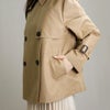 マックスマーラウィークエンド MAXMARA WEEKEND レディース ショートコートトレンチコート スプリングコート BIGLIA 5021071 009 BEIGE