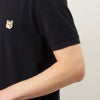 メゾンキツネ MAISON KITSUNE メンズ 半袖 ポロシャツ フォックス ヘッドパッチ クラシック ポロ LM00208KJ7002 P199 BLACK