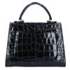 カルボッティ CARBOTTI 2WAYバッグ Loren ローレン 444 NERO Croco