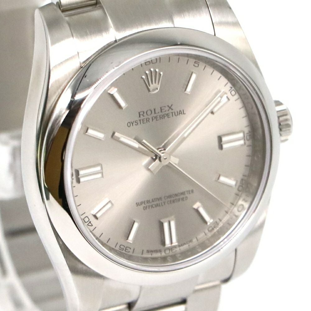 【リユース品】 ロレックス ROLEX 時計 メンズウォッチ オイスターパーペチュアル 116000 文字盤：グレー 【お取り寄せ】