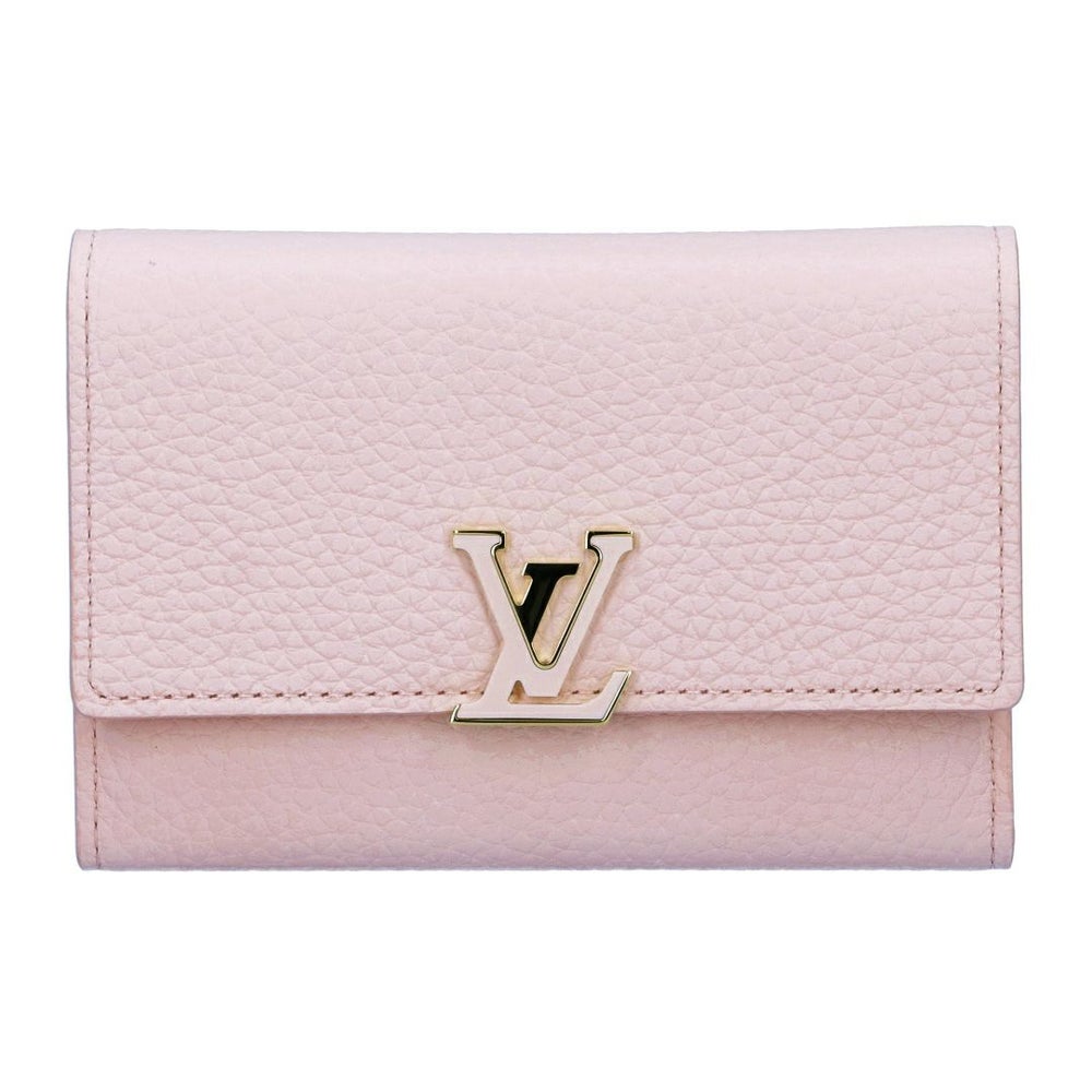 ルイヴィトン LOUIS VUITTON 折り財布　三つ折り財布 ポルトフォイユ・カプシーヌ コンパクト M82361