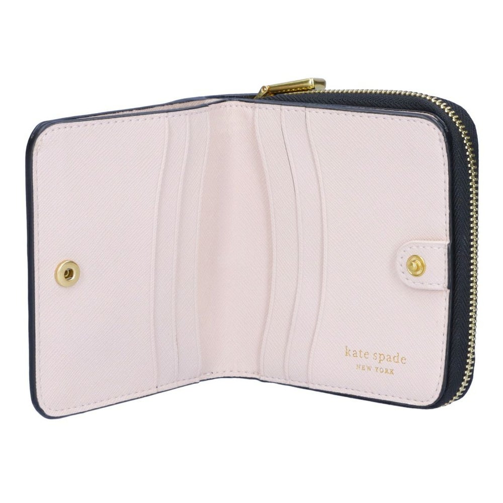 ケイトスペード KATE SPADE 折財布 2つ折り財布 MORGAN モーガン スモール コンパクト ウォレット K8922 001 BLACK