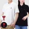 アミパリス AMI PARIS メンズ 半袖 ポロシャツ AMI DE COEUR POLO SHIRT BFUPL001.760