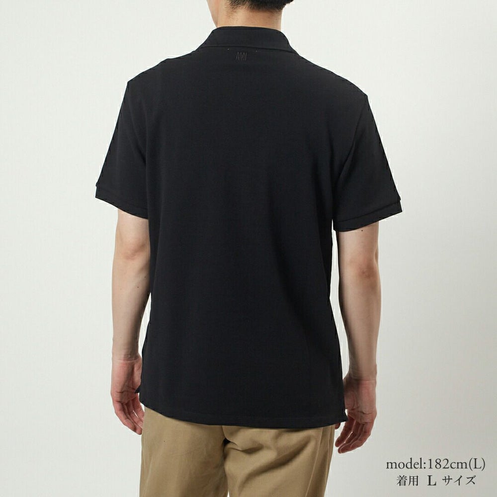 アミパリス AMI PARIS メンズ 半袖 ポロシャツ AMI DE COEUR POLO SHIRT BFUPL001.760