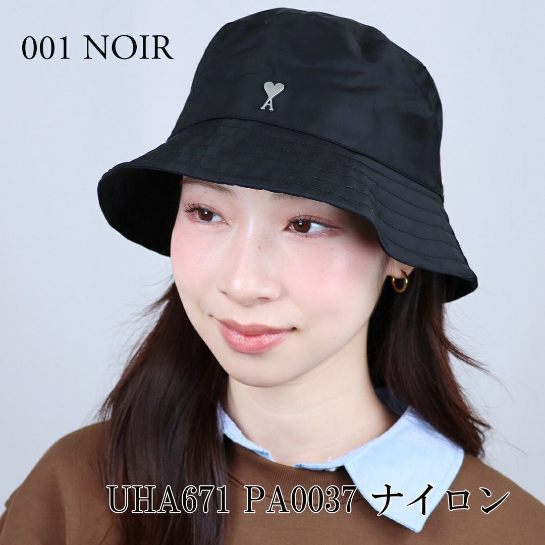 アミパリス AMI PARIS スタッズ バケットハット 帽子 AMI DE COEUR