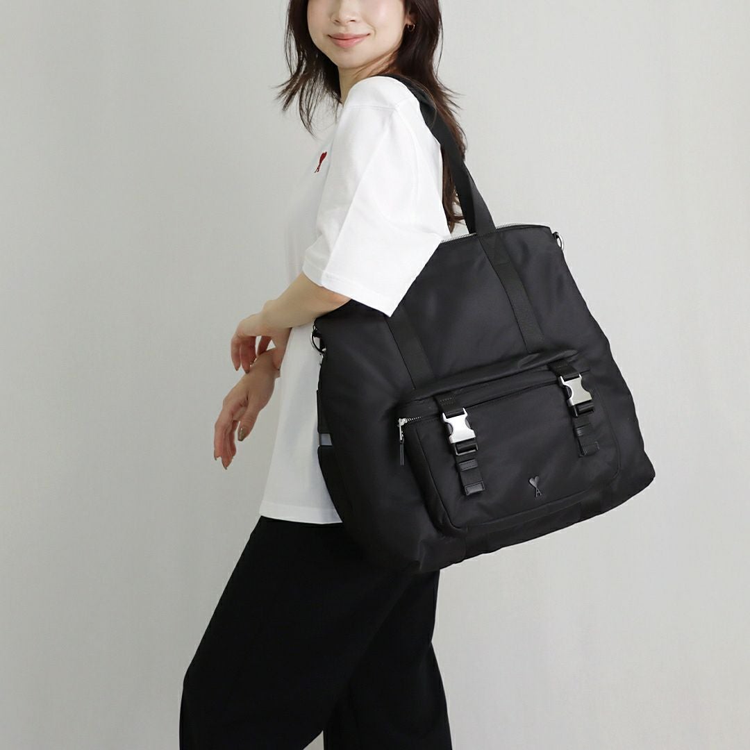 【姫路東店】 中古 AMI | アミ その他バッグ Voulez Vous Bag 2wayバッグ ブラック 【121】 Leather Bag Voulez-Vous | AMI PARIS US
