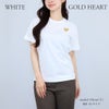 コムデギャルソン COMME DES GARCONS ユニセックス メンズ レディース 半袖Tシャツ PLAY RED/GOLD HEART ワンポイント Tシャツ AZ-T216