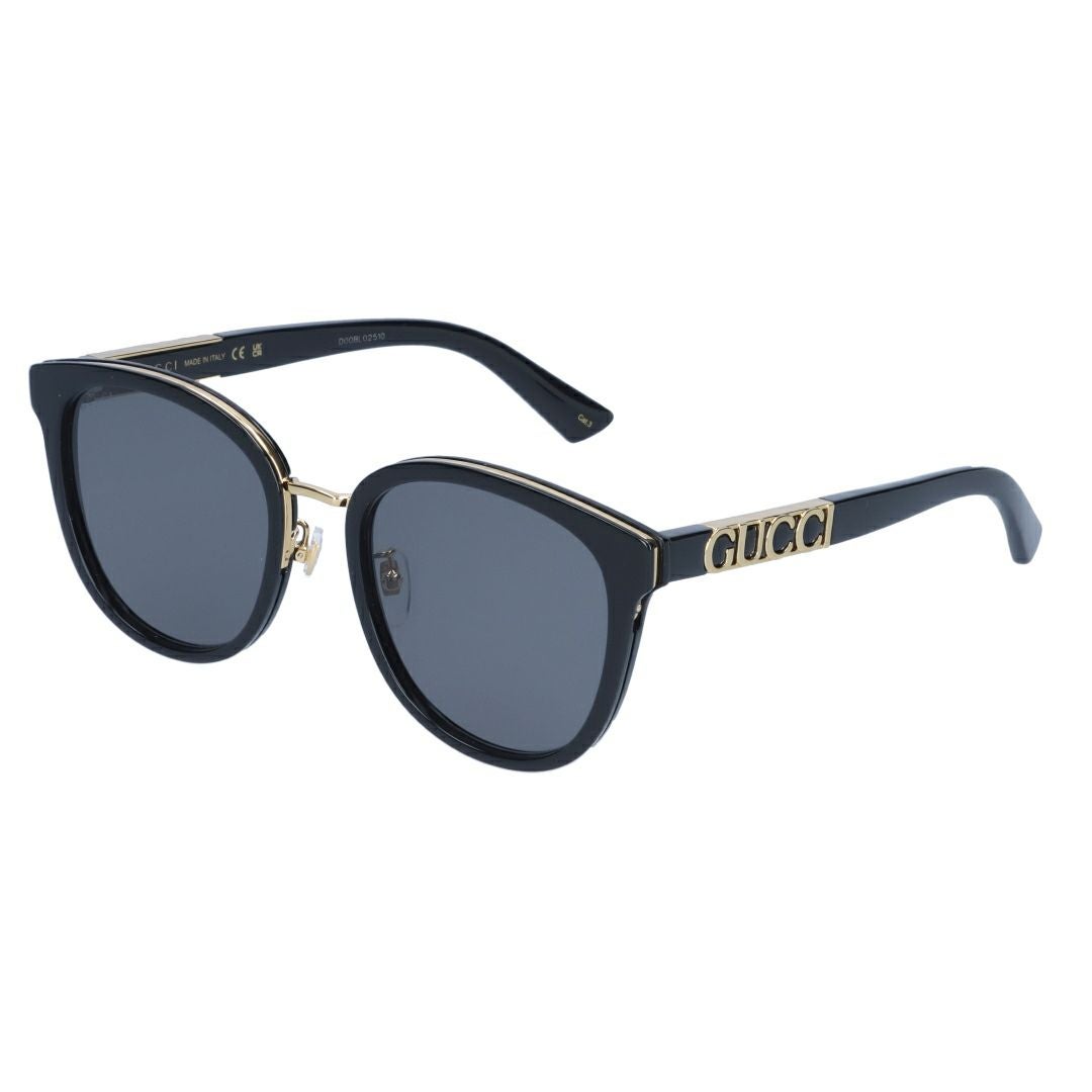 新品同様　グッチサングラス GUCCI（グッチ） シンプル サングラス GG0965SA 57□16 150 ブラック