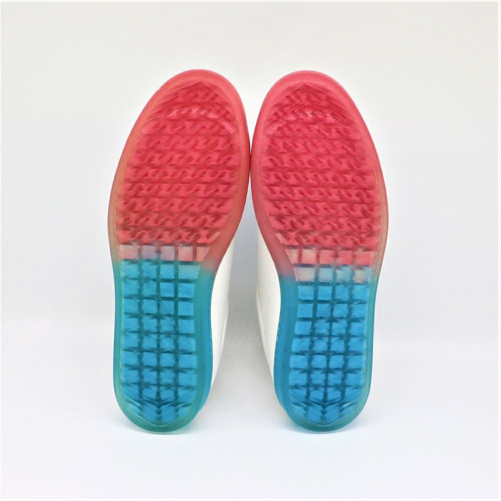 【リユース品】 ルイヴィトン LOUIS VUITTON 靴 スニーカー レディースシューズ ルクセンブルグ サモトラケ・ライン　ローカットスニーカー ホワイト/ピンク×ブルー サイズ7 【お取り寄せ】