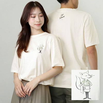 メゾンキツネ MAISON KITSUNE メンズ レディース ユニセックス 半袖 T 