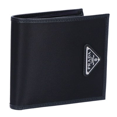プラダ PRADA 折財布 二つ折り財布 TESSUTO+SAFFIAN テスート
