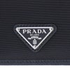 プラダ PRADA メンズ 折財布 二つ折財布 小銭入れ付き TESSUTO+SAFFIAN 2MO738 2DMH F0002 NERO
