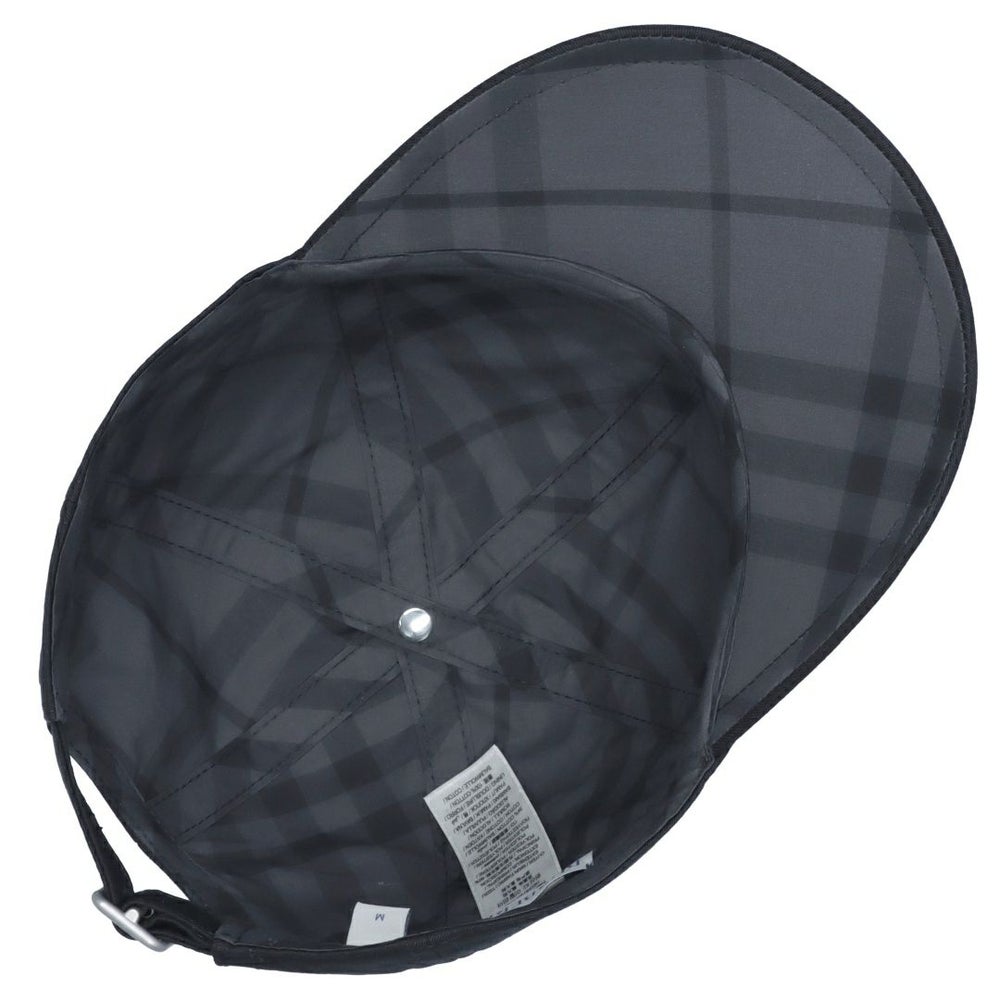バーバリー BURBERRY コットンブレンド ベースボールキャップ 8085727 A1189 BLACK