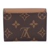 ルイヴィトン LOUIS VUITTON 折財布 三つ折り財布 ミニ財布 ポルトフォイユ・ゾエ M80725 ブラウン