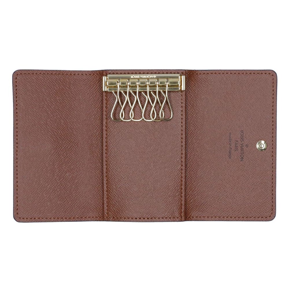 ルイヴィトン LOUIS VUITTON キーケース ミュルティクレ6 M62630 ブラウン
