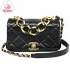 【リユース品】 シャネル CHANEL バッグ ショルダーバッグ ミニマトラッセチェーンショルダー ブラック/ゴールド金具 【お取り寄せ】
