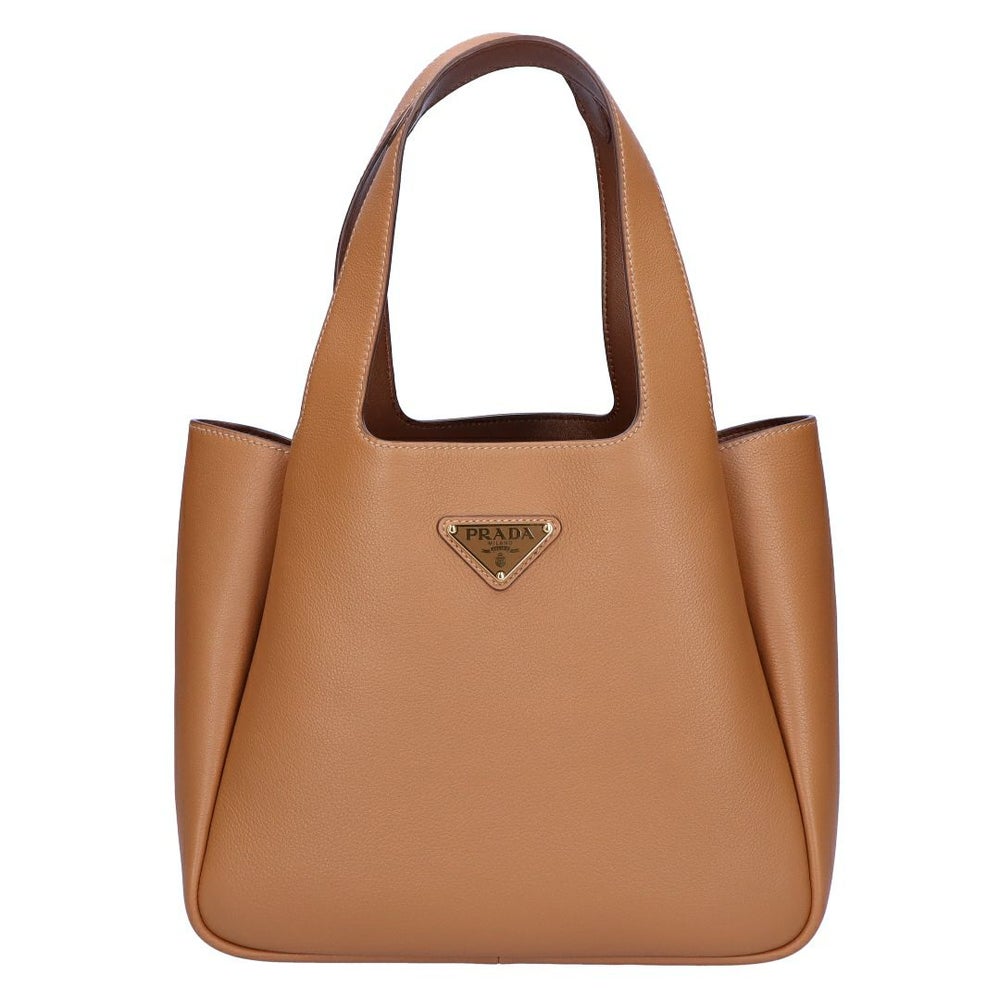 プラダ PRADA トートバッグ SOFT GRAIN 1BG335 2CYS F03BH CARAMEL【お取り寄せ】