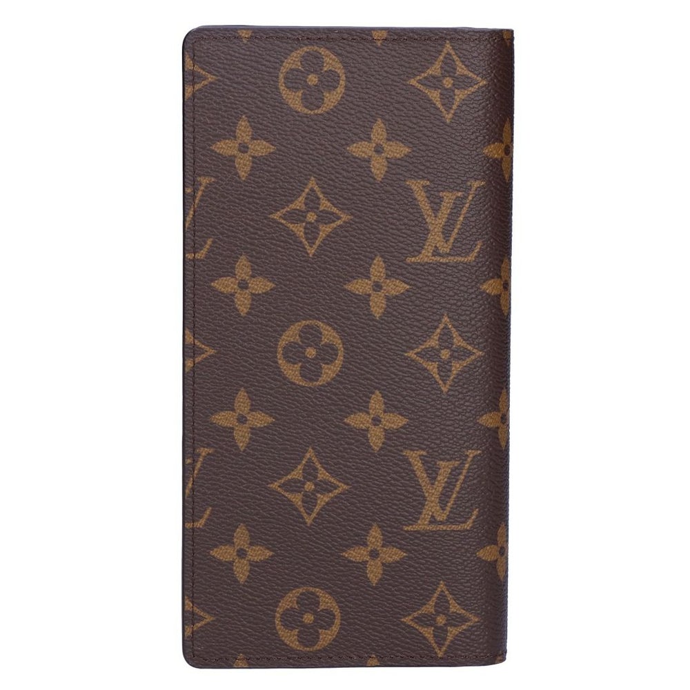 ルイヴィトン LOUIS VUITTON 長財布 二つ折り財布 小銭入れ付き ポルトフォイユ･ブラザ M66540 ブラウン