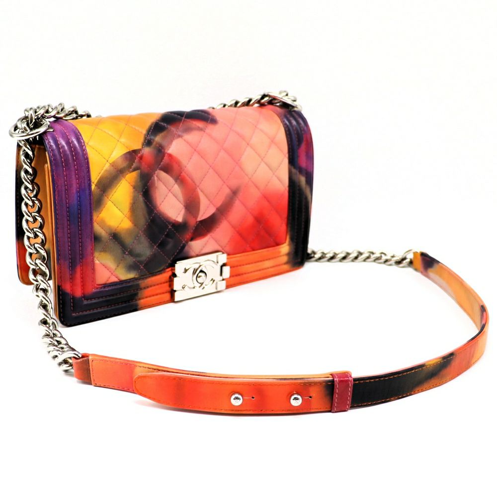 【リユース品】 シャネル CHANEL バッグ ショルダーバッグ ボーイシャネル チェーンショルダーバッグ A90833 マルチ/シルバー金具 【お取り寄せ】