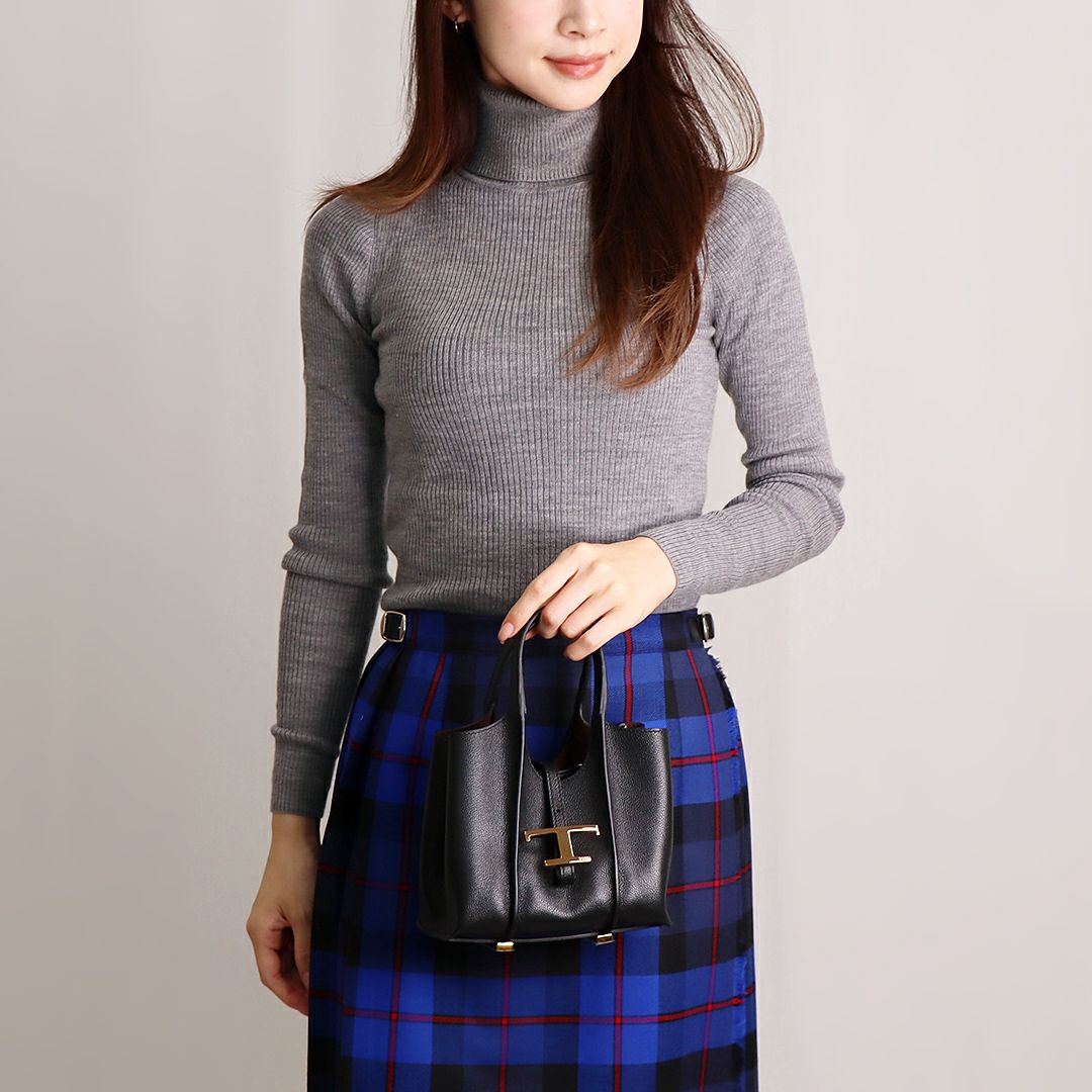 トッズ TOD'S 2WAYバッグ Tタイムレス XBWTSBA0000Q8E B999 NERO