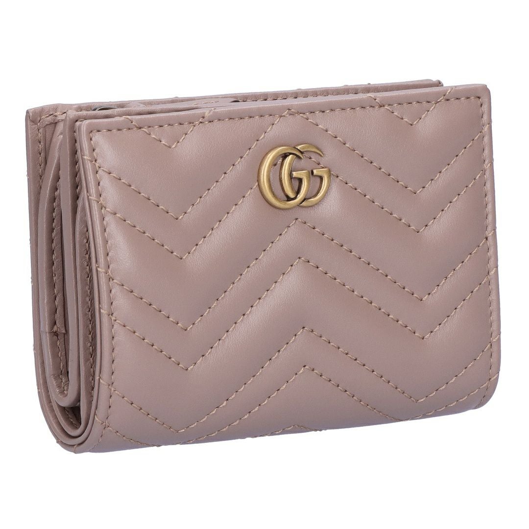 グッチ GG MARMONT 598587 17WAG 財布 GUCCI（グッチ） GUCCI 598587 17WAG 二つ折り財布 PETITE MARMONT