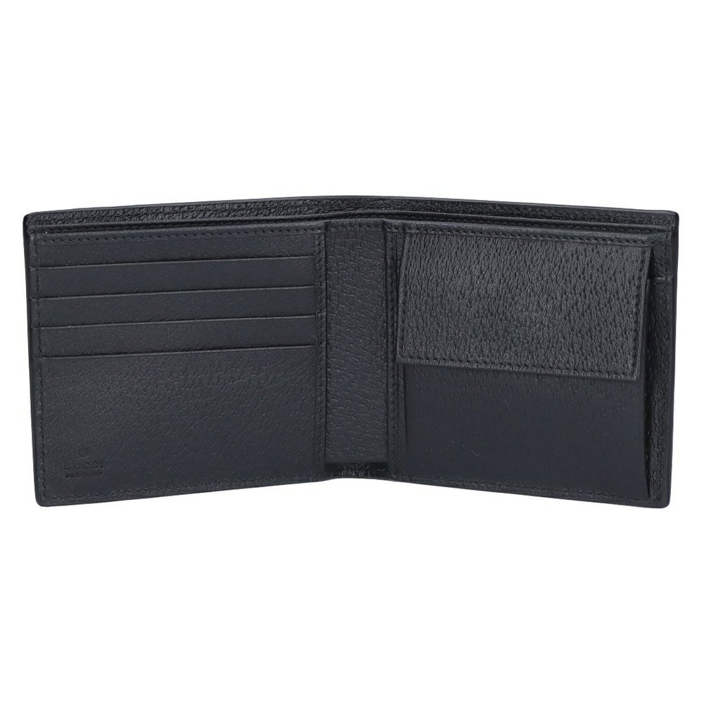 グッチ GUCCI 折財布 小銭入れ付き 【MEN’S GG MARMONT】 428725 1T56F 1000 ブラック【お取り寄せ】