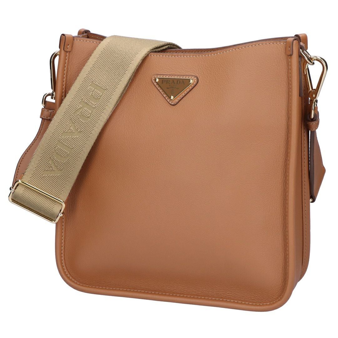 プラダ ショルダーバッグ - B9061 ブラウン バーントブラウン パデッドRe-nylon ショルダーバッグ | PRADA プラダ