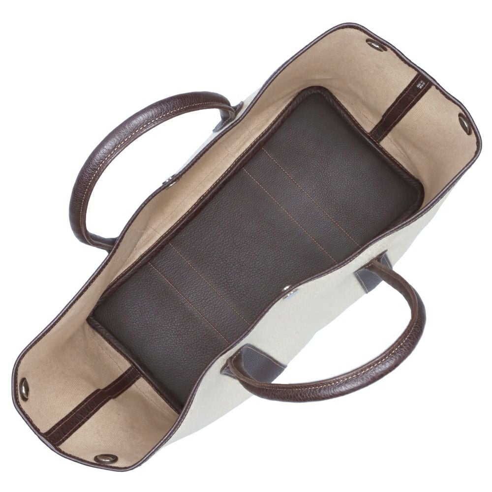 【リユース品】 エルメス HERMES バッグ ハンドバッグ ガーデンパーティPM ベージュ系/ブラウン系 【お取り寄せ】