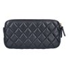 【リユース品】 シャネル CHANEL バッグ ショルダーバッグ マトラッセ Wジップ チェーンウォレット A82527 ブラック/ゴールド金具 【お取り寄せ】