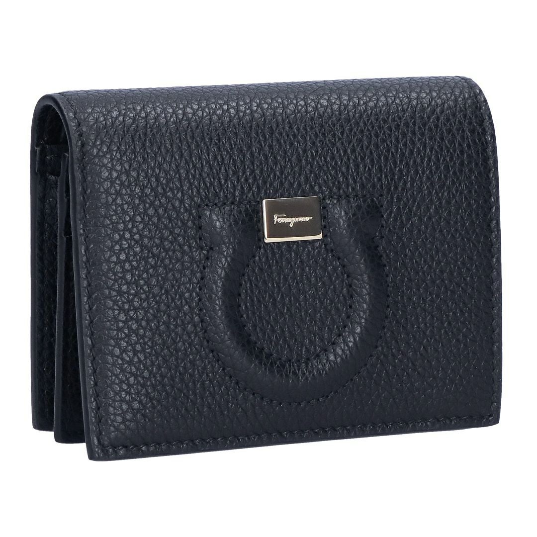 フェラガモ FERRAGAMO 折財布 二つ折り財布 22D514 736967 NERO