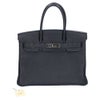 【リユース品】 エルメス HERMES バッグ ハンドバッグ バーキン30 ブラック/シルバー金具 【お取り寄せ】