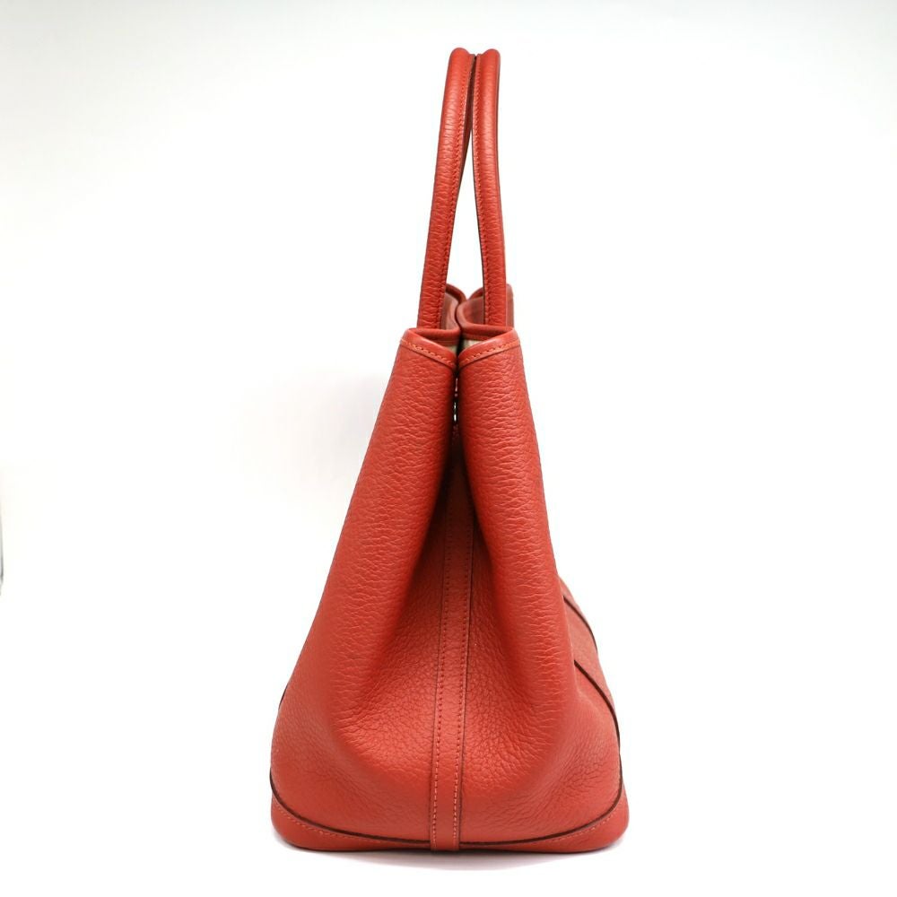 【リユース品】 エルメス HERMES バッグ ハンドバッグ ガーデンパーティ PM ルージュセリエ 【お取り寄せ】