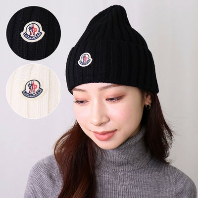 モンクレール MONCLER ニットキャップ ビーニー ニット帽 3B00036 