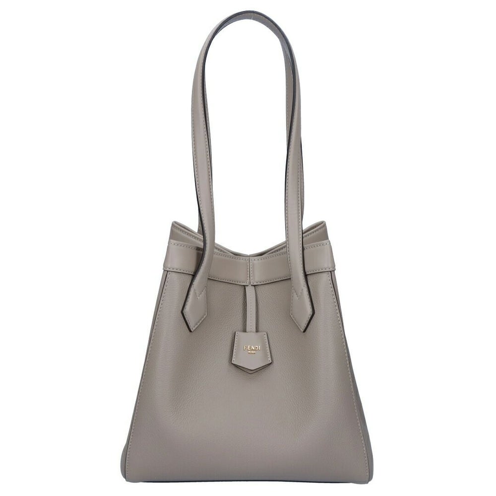 フェンディ FENDI トートバッグ ORIGAMI オリガミ 8BH414 APZA F11WS グレー ミディアム