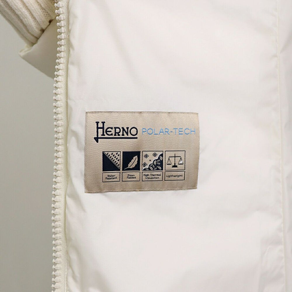 ヘルノ HERNO レディース ダウンコート ダウンジャケット ナイロンシャモニー Aシェイプ PI0660D 12004Z