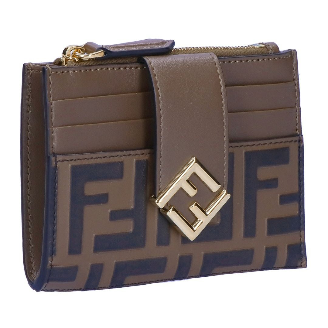 フェンディ FENDI カードケース ミニ財布 FFダイヤモンド 8M0507 ADYM