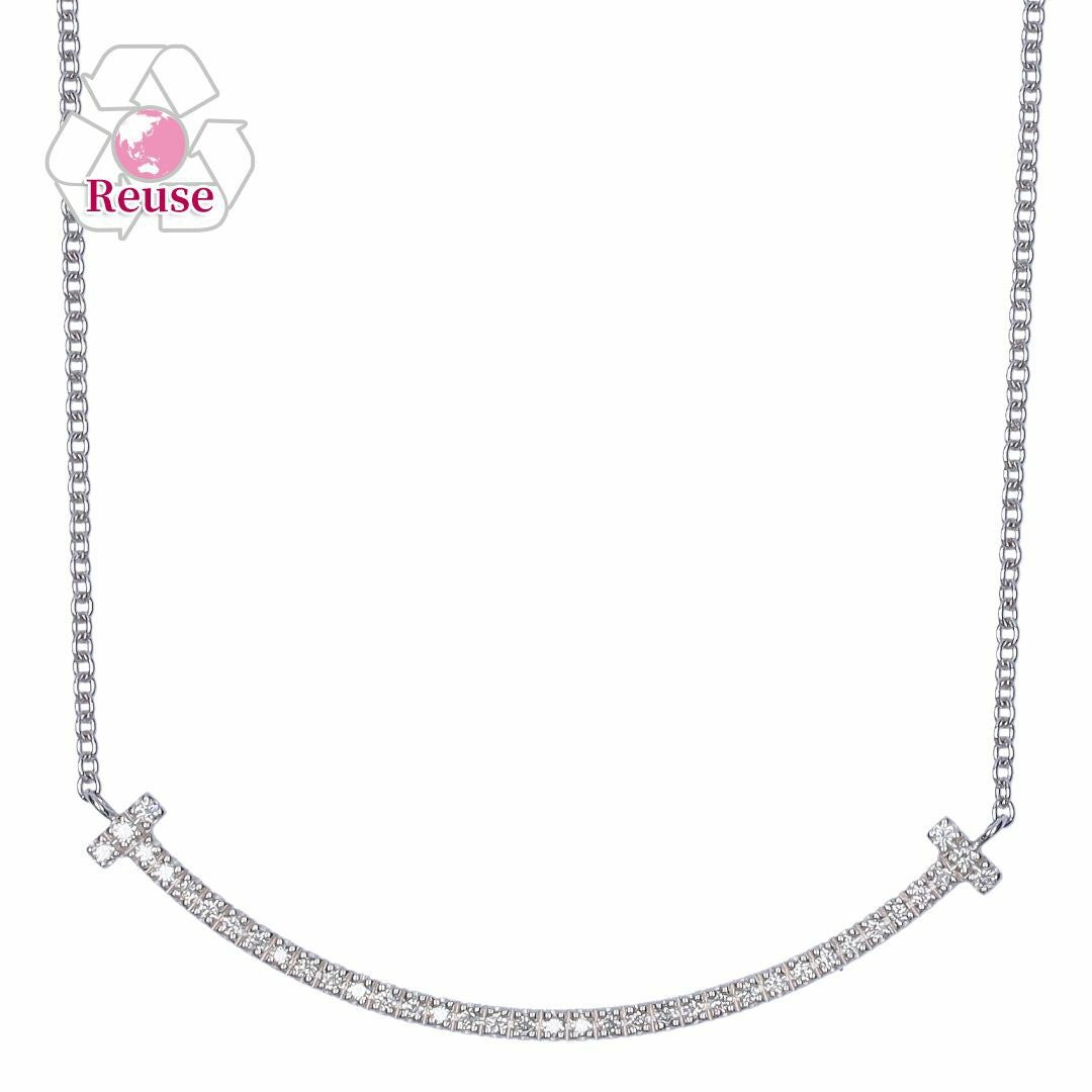 ティファニー TIFFANY ネックレス Tスマイル スモール 63058785