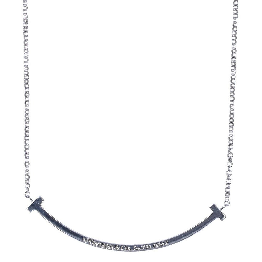【リユース品】 ティファニー TIFFANY アクセサリー ネックレス Tスマイルネックレス 【お取り寄せ】