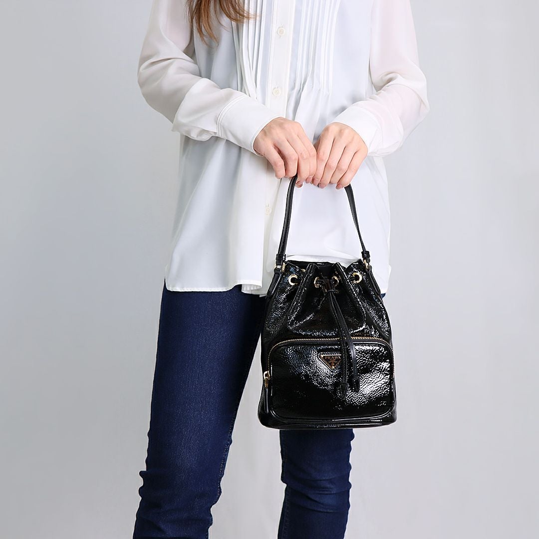 プラダ PRADA 2WAYバッグ バケットバッグ SECCHIELLO 1BH038 2DNT