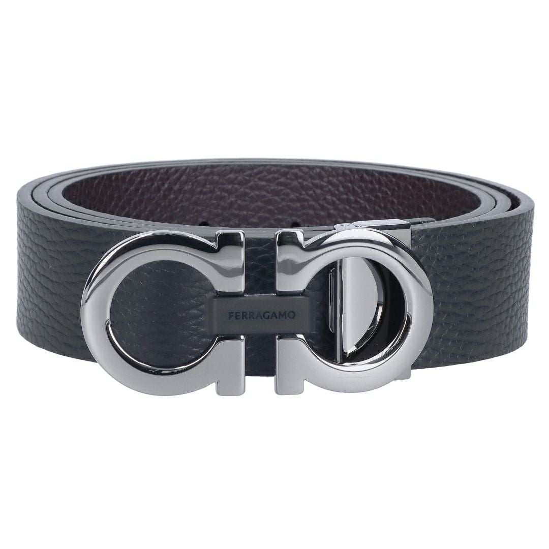 フェラガモ FERRAGAMO メンズ ベルト リバーシブル DOUBLE ADJUS